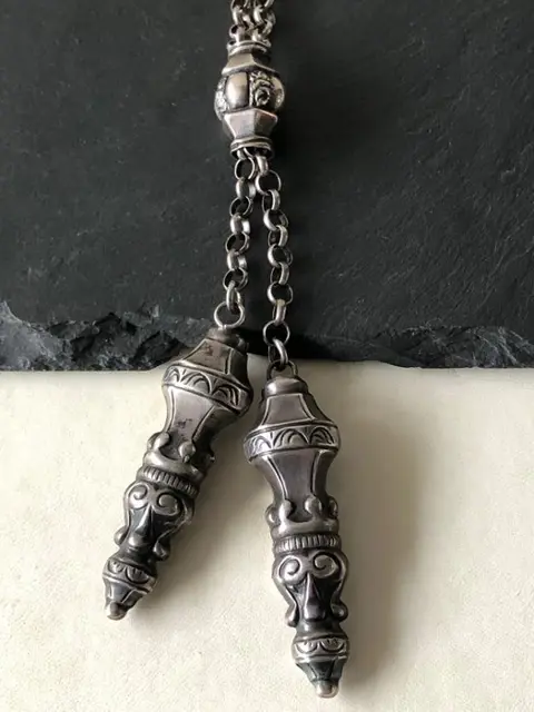 Breidoppen - 835 Zilver - Collier met hanger