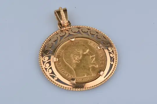 18 karaat Geel goud - Hanger