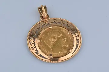 18 karaat Geel goud - Hanger