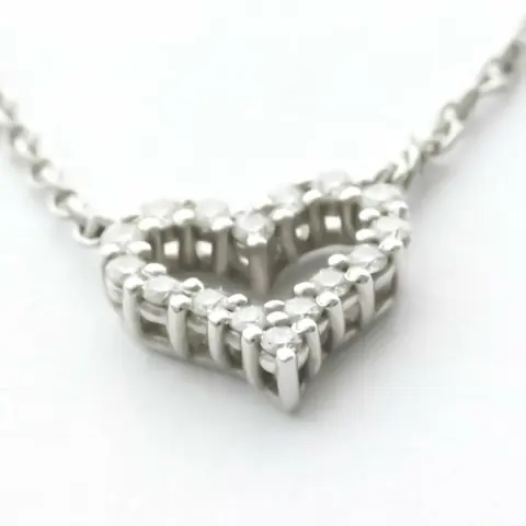 Tiffany Platina - Collier met hanger Diamant