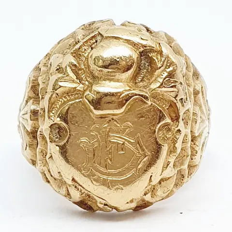 18 karaat Geel goud - Ring