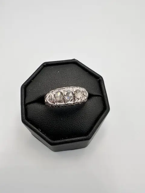 14 karaat Geel goud - Ring Diamant