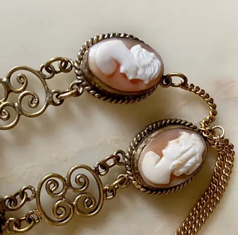 835 Goud, Zilver - Collier met hanger