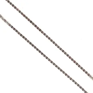 Salvini - 18 karaat Witgoud - Collier met hanger Diamant - Akoya parel 6.64mm