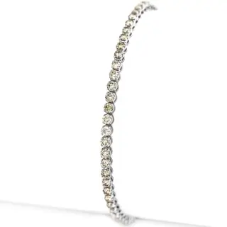 3.00 tcwVS1 - VS2 Diamond Bracelet - 18 karaat Witgoud - Armband - 3.00 ct Diamant - Geen minimumprijs