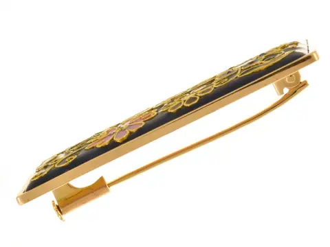 18 karaat Goud - Broche