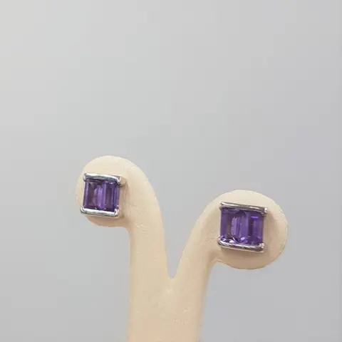 Vasari - 18 karaat Witgoud - Oorbellen