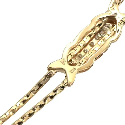 Pola Geel goud - Armband Diamant