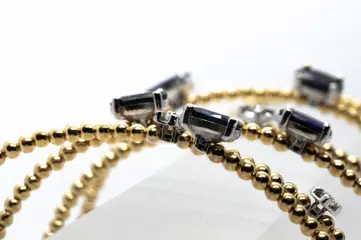 Ponte Vecchio - 18 karaat Geel goud - Armband - 0.16 ct Diamant