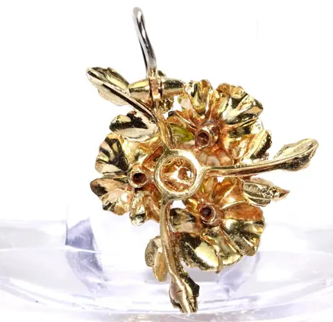 Handcrafted - 18 karaat Geel goud - Hanger - 0.06 ct Diamant - Diamanten