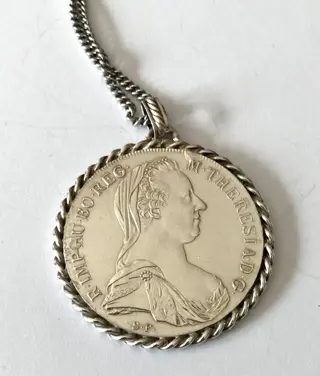 835 Zilver - Collier met hanger