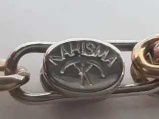 Karisma - 18 karaat Geel goud, Witgoud - Halsketting - 0.01 ct Diamant