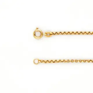 14 karaat Goud - Collier met hanger - 3.81 ct Bloedkoraal