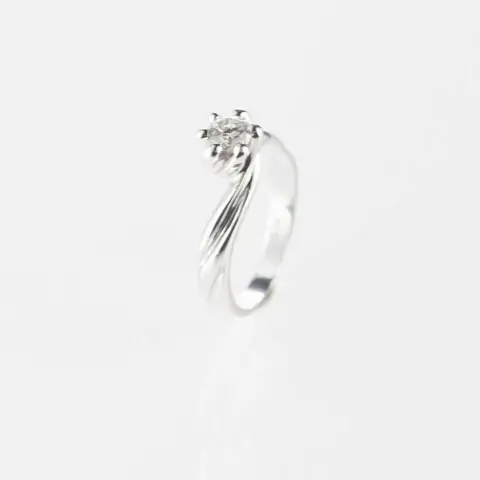 Intini Jewels - 18 karaat Goud, Witgoud - Ring - 0.48 ct Diamant