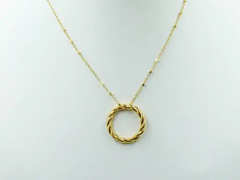 Tous - 18 karaat Geel goud - Collier met hanger