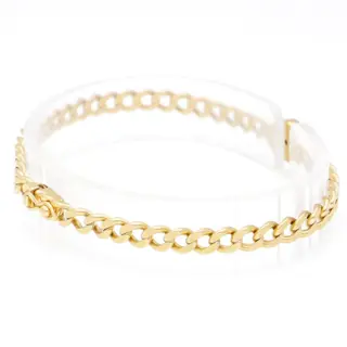 18 karaat Goud - Armband - 0.04 ct Diamant