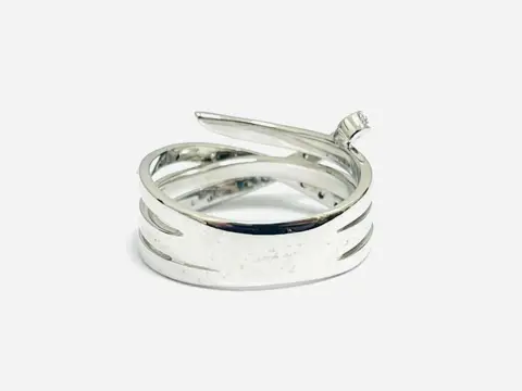 Astralia - 18 karaat Witgoud - Ring - 0.35 ct Diamant