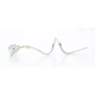 ReCarlo No Reserve Price - 18 karaat Geel goud, Witgoud - Oorbellen - 0.20 ct Diamant