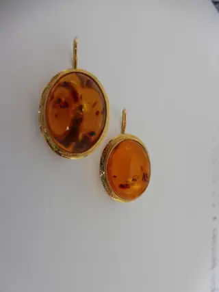 18 karaat Geel goud - Oorbellen