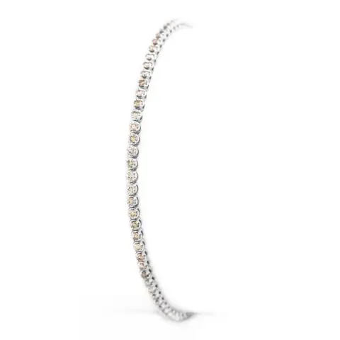 1.00 tcw Diamond Bracelet - 18 karaat Witgoud - Armband - 1.00 ct Diamant - Geen minimumprijs