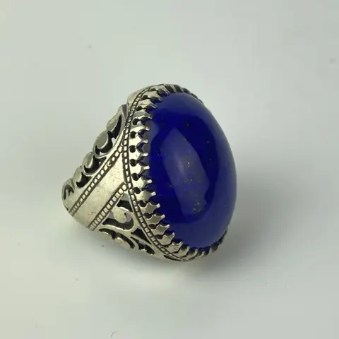 925 Zilver - Ring Lapis lazuli