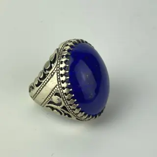 925 Zilver - Ring Lapis lazuli