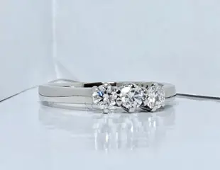 Pala Diamond Italy - 18 karaat Witgoud - Ring - 0.60 ct Diamant - Diamanten