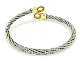 Fred Paris - Force 10 - "NO RESERVE PRICE" - 18 karaat Geel goud, Staal - Armband