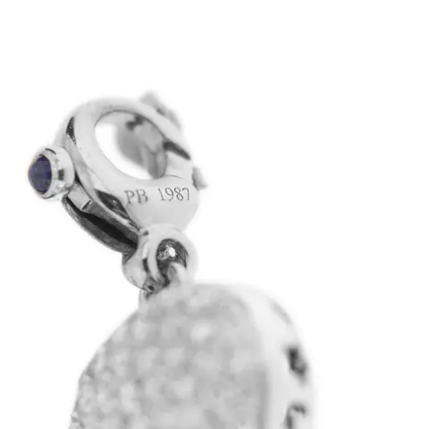 Pasquale Bruni - 18 karaat Witgoud - Hanger - 1.00 ct