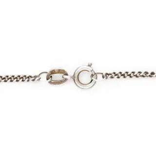 835 Zilver - Collier met hanger