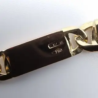 18 karaat Geel goud - Halsketting