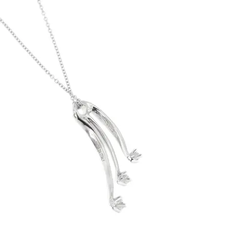 Recarlo - 18 karaat Witgoud - Collier met hanger - 0.15 ct