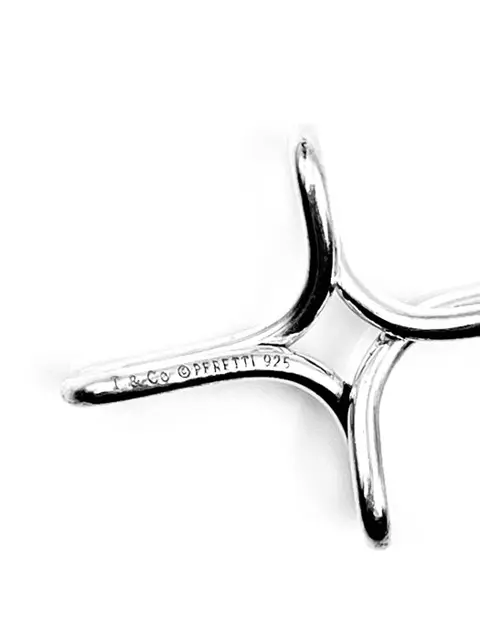 Tiffany & Co. - NO RESERVE PRICE - Peretti's Infinity Cross - 925 Zilver - Collier met hanger