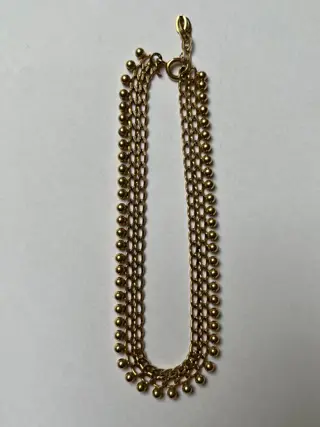 8 karaat Geel goud - Enkelband