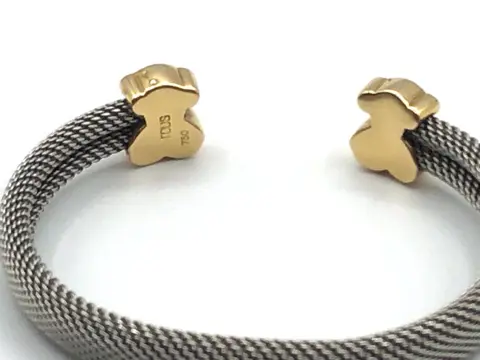 Tous - 18 karaat Geel goud, Goud, Staal - Armband