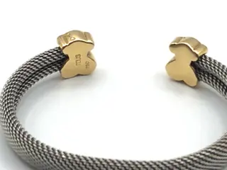Tous - 18 karaat Geel goud, Goud, Staal - Armband