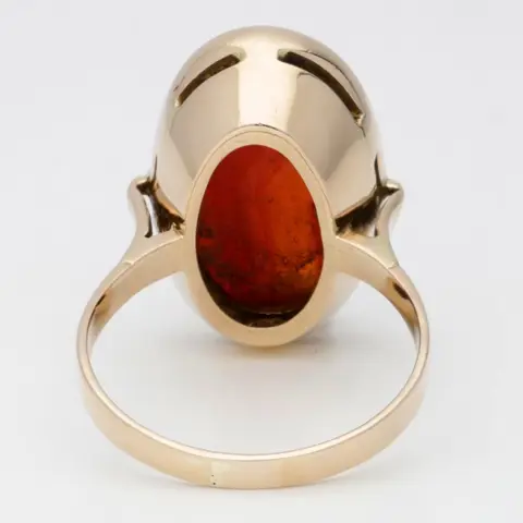 9 kt. Goud - Ring - 7.93 ct. Agaat