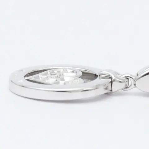 Bvlgari - 18 karaat Witgoud - Hanger Diamant