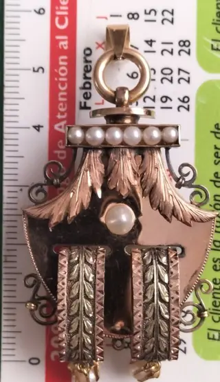 18 karaat Goud - Broche