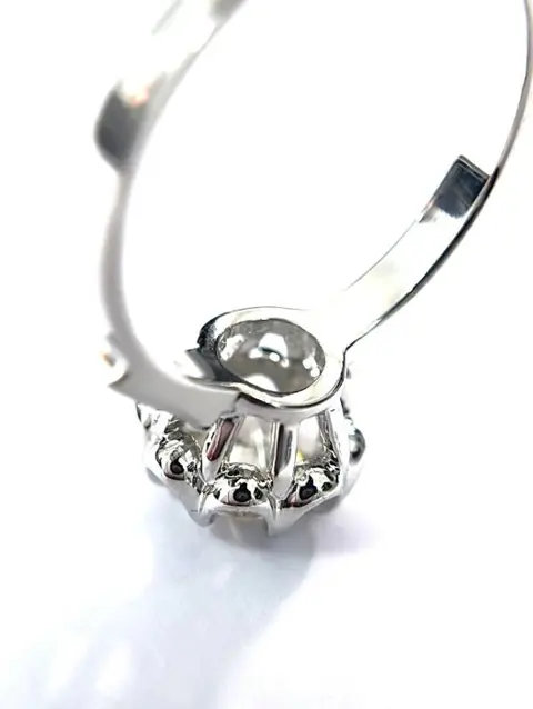 18 karaat Witgoud - Ring - 1.38 ct Diamant