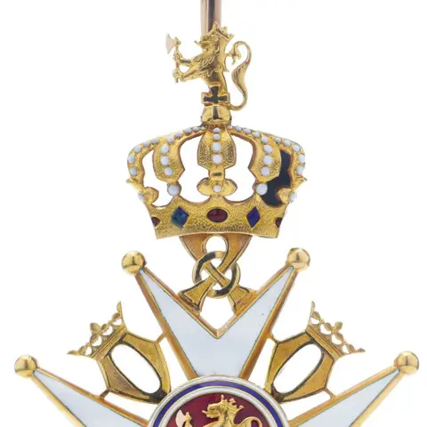 Royal Norwegian Order of Saint Olav. - 18 karaat Geel goud - Hanger
