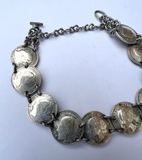 Queen Wilhelmina - Symbol of Resistance - Zilver - Armband