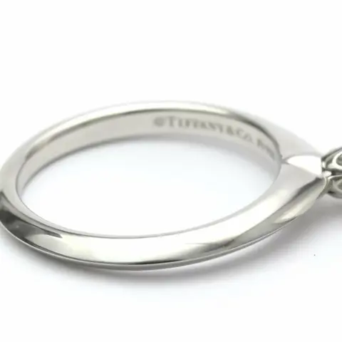 Tiffany Platina - Ring - 0.22 ct Diamant