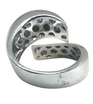 18 karaat Witgoud - Ring - 0.84 ct Diamant