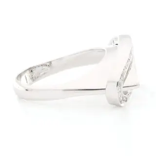 Nardelli - " No Reserve Price " - 18 karaat Witgoud - Ring - 0.45 ct Diamant