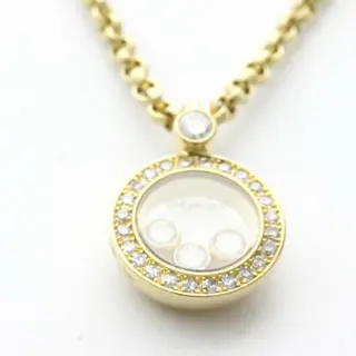Chopard - 18 karaat Geel goud - Collier met hanger Diamant