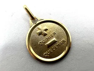 NO RESERVE - Augis - 18 karaat Geel goud - Hanger