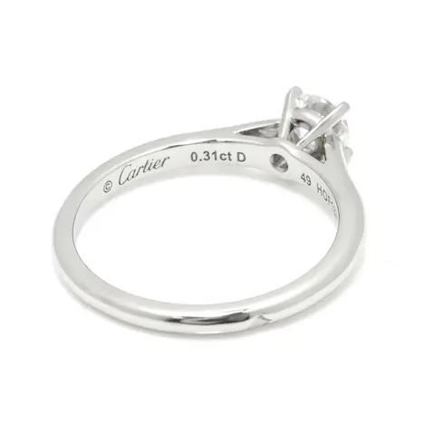 Cartier Platina - Ring - 0.31 ct Diamant