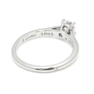 Cartier Platina - Ring - 0.31 ct Diamant