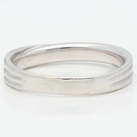 No Reserve - 18 karaat Witgoud - Ring - 0.125 ct Diamant